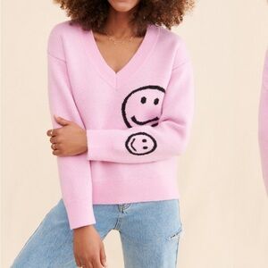 Grey Labs Los Angeles Smile Sweater